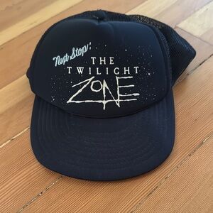Vintage Black Twilight Zone Trucker Hat